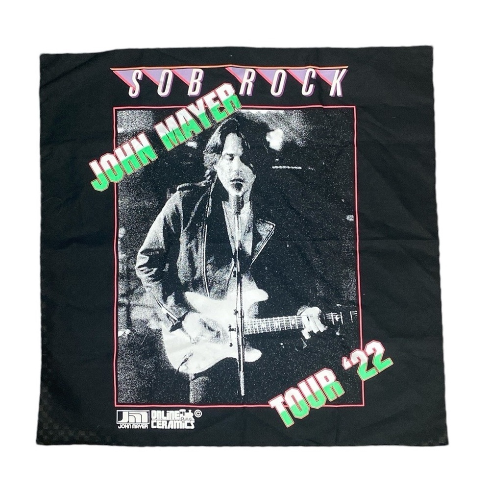 John Mayer Sob rock bandana